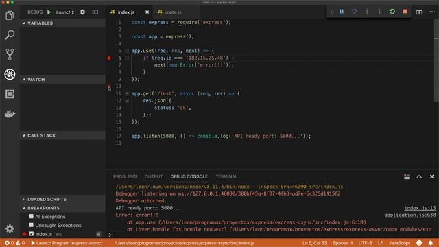 node js express - middleware смотреть онлайн