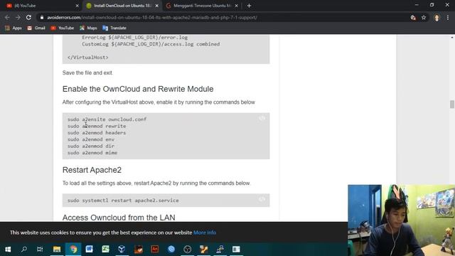 Install dan konfiguari Owncloud di Ubuntu Server 18.04 смотреть онлайн