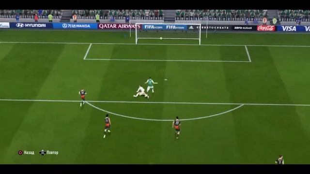 Федор Смолов супер гол перебросил вратаря . ФИФА 18 Fifa 18 FUT Fedor Smolov super gol смотреть онлайн