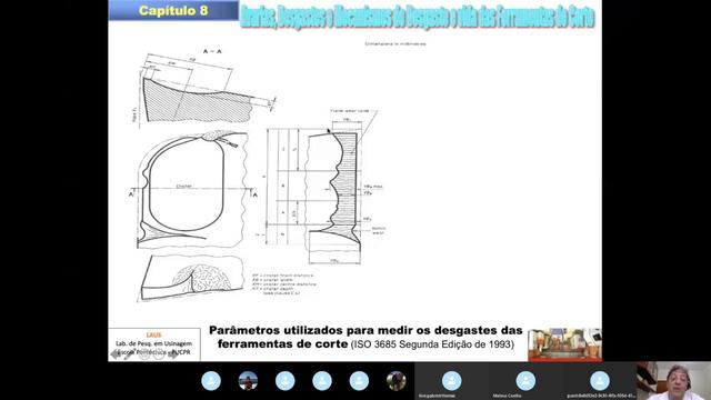 Capítulo 8   Avarias, Desgaste, Mecanismos De Desgaste E Vida Das Ferramentas De Corte