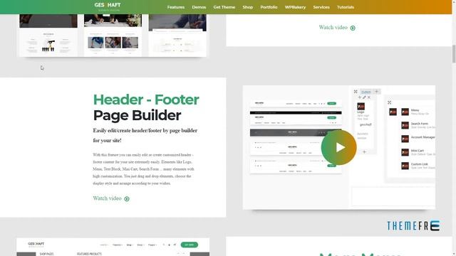 Geschaft - Business WooCommerce WordPress Theme Lou Darien смотреть онлайн
