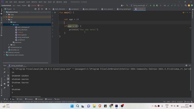 If Else Control Flow in Kotlin | Kotlin Course In Hindi смотреть онлайн
