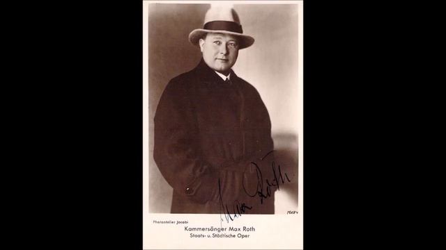 Max Roth sings Wotan's Farewell (Berlin 1924) смотреть онлайн