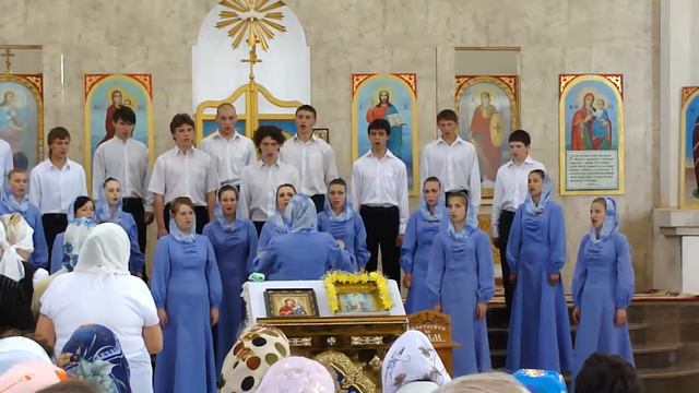 Тебе Бога Хвалим 1 часть Бортнянский смотреть онлайн