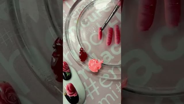 Роза в технике Китайская роспись смотреть онлайн