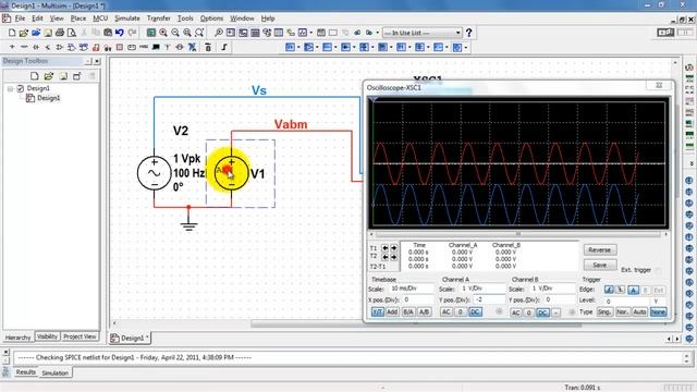 NI Multisim: ABM (Analog Behavioral Model) voltage source смотреть онлайн