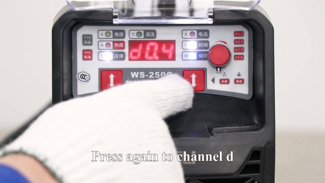 ANDELI TIG-250MGLC TIG/CLEAN/COLD WELD/MMA Multi-Function Welding Machine Use Demonstration смотреть онлайн