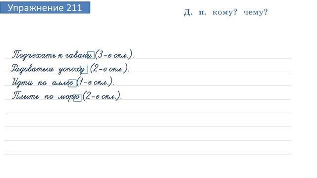 Упражнение 211 на странице 114. Русский язык 4 класс. Часть 1. смотреть онлайн