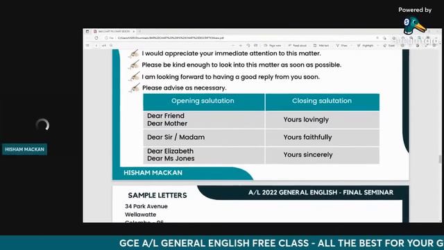 A/L GENERAL ENGLISH FINAL WEBINAR WITH TAMIL EXPLANATION смотреть онлайн