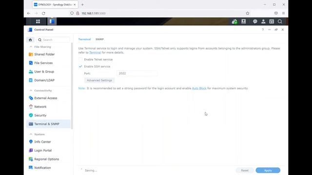 How to enable SSH on Synology Disk station and connecting via Putty смотреть онлайн