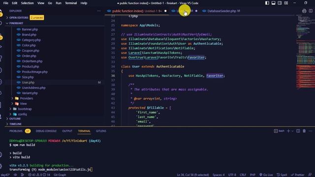 Fully Responsive Ecommerce Course With Source Code | Laravel 9 & Tailwind CSS | #DD4You