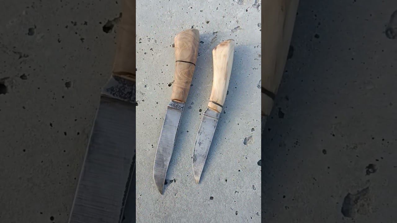 Очередные заготовки ножей. смотреть онлайн