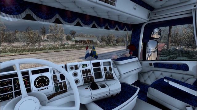ETS2 - 1.46 - Scania 144L 530 "Polar Express" - ?? Kristiinankaupunki → ?? Augustów смотреть онлайн
