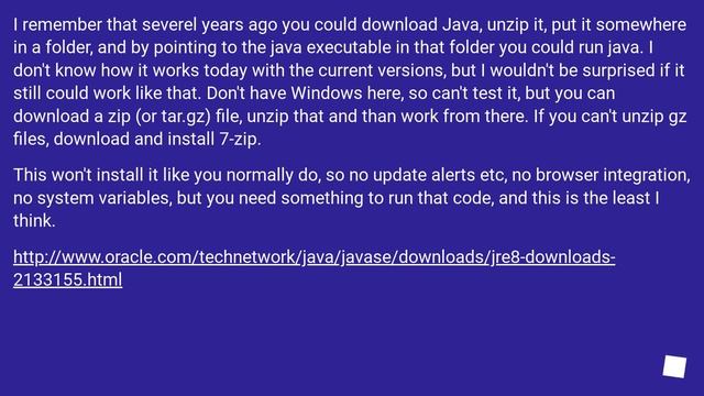 How do I run a JAR file without installing Java? смотреть онлайн