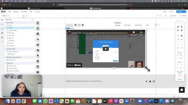 How to embed a widget (frames and websites) on your Wix Website смотреть онлайн