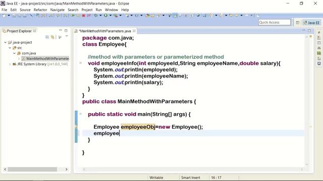 Method with Parameters in Java || Explanation in Telugu смотреть онлайн