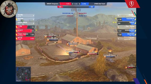 World of Tanks Blitz - Spring Season - Professionals 4 - EU смотреть онлайн