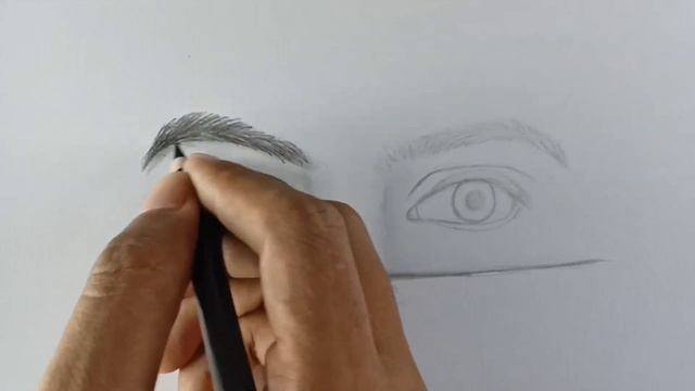 Simple Eye Drawing for beginners / Let's Sketch / Eye Drawing Tutorial Step by Step смотреть онлайн