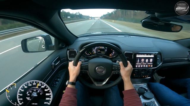 Jeep Grand Cherokee | 2019 | 3.0 V6 | 250 HP on german Autobahn смотреть онлайн