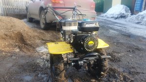 Мотоблок Huter MK-8000.mp4