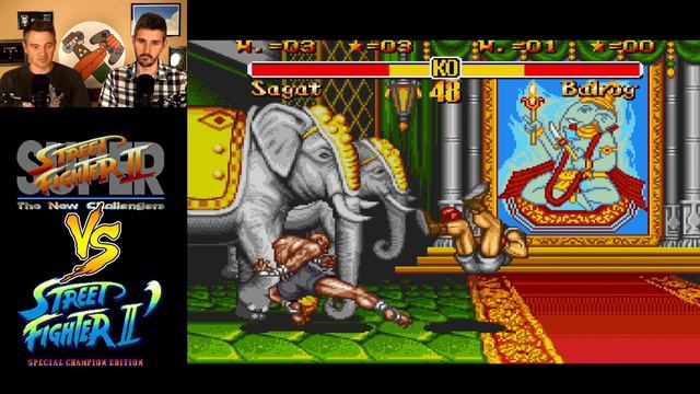 Super Street Fighter 2 (Genesis) vs Street Fighter 2 Special Champion Edition - Versus S3E16 смотреть онлайн