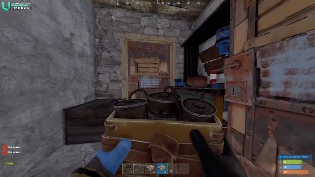 ЗАЛУТАЛ ВОЕННЫЙ ВЕРТОЛЁТ ПРЯМО В МИРНОМ ГОРОДЕ- Раст/Rust! смотреть онлайн