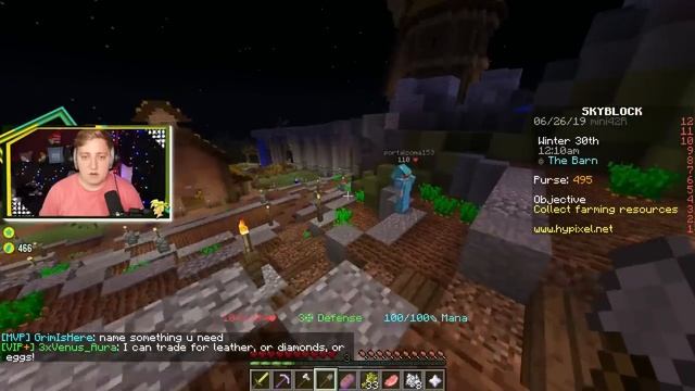 Minecraft - Hypixel Skyblock #1 "Hello World!" смотреть онлайн