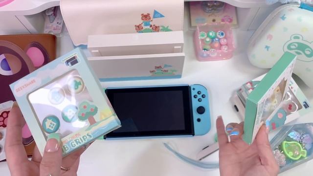 Unboxing and Customizing Nintendo Switch Animal Crossing Edition смотреть онлайн
