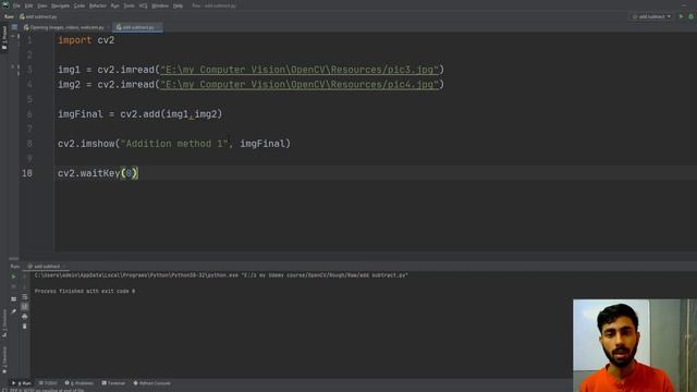 7) Hands-on Tutorial on Arithmetic Operations: Addition & Subtraction| OpenCV Tutorial in Python смотреть онлайн