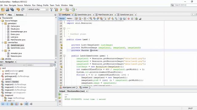 Chrome offline game Java programming tutorial - #8 смотреть онлайн