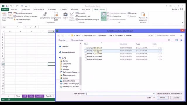 Excel XML смотреть онлайн