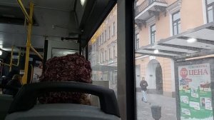 Автобус, маршрут №191 (объезд через Тучков мост) ЛиАЗ-5293.53 б.3608 (26.03.2022) Санкт-Петербург