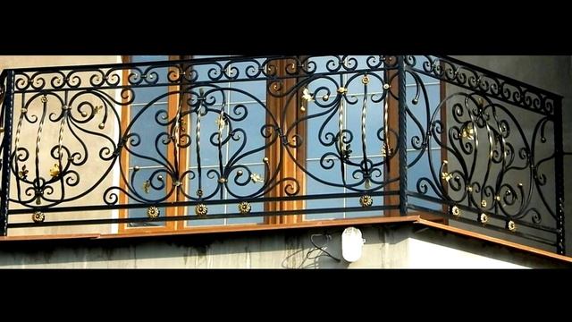 Металлические наружные перила для балкона на улице перила смотреть онлайн