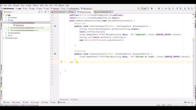 How to Retrieve PDF file from Firebase and Display it in Android смотреть онлайн