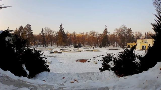 Нишка Баня зимой, Сербия смотреть онлайн