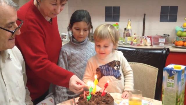 День рождения папы 65 лет.