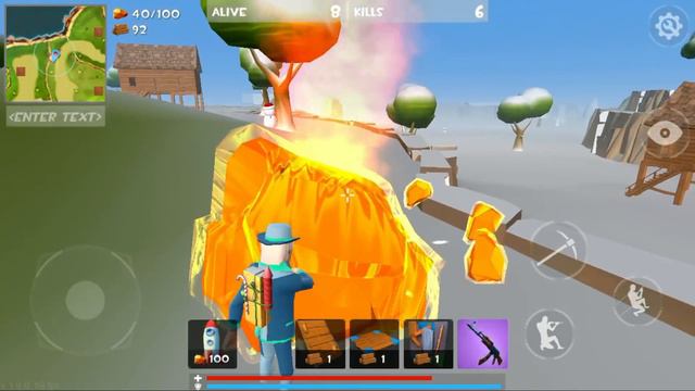 Rocket Royale Christmas New Update - Android Gameplay #199 смотреть онлайн