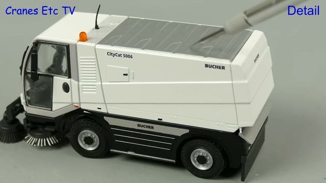 Conrad Zoeller X2 Refuse Truck And Bucher CityCat 5006 Sweeper By Cranes Etc TV