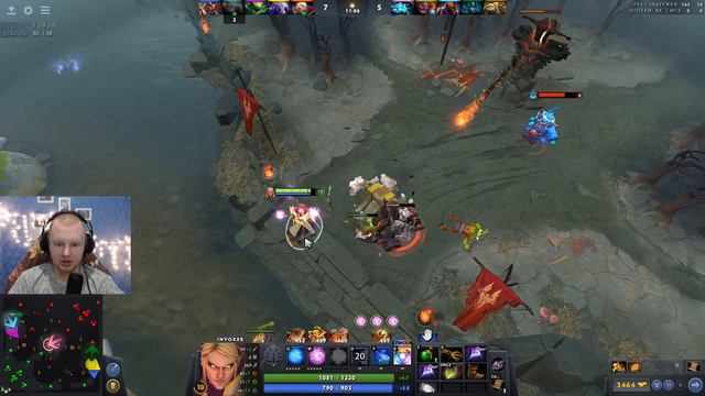ИНВОКЕР ЧЕРЕЗ РАДИАНС + ИНВИЗ НА ДНЕ ДОТЫ | INVOKER - DOTA 2. смотреть онлайн