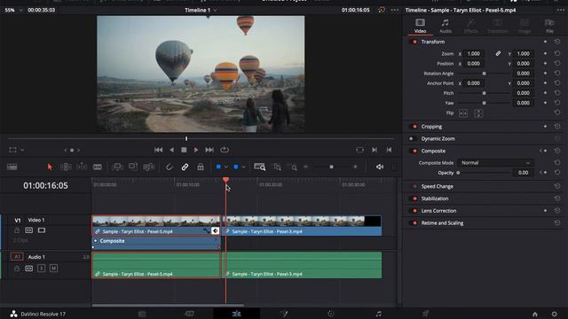 Davinci Resolve 17 - Keyframe Automation смотреть онлайн