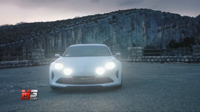 NEW RENAULT ALPINE VISION CONCEPT 2016 - FIRST TEST DRIVE ONLY SOUND смотреть онлайн