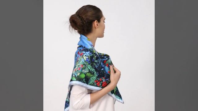 Платок Foresta blue (Фореста голубой) смотреть онлайн