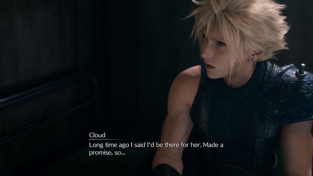 TIFA VISITS CLOUD FINAL FANTASY VII REMAKE CUTSCENE смотреть онлайн