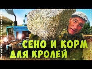 Андрюха в Хлам / Закупили НА Зиму Кроликам Сена и Корма в Дом Дяде Юре
