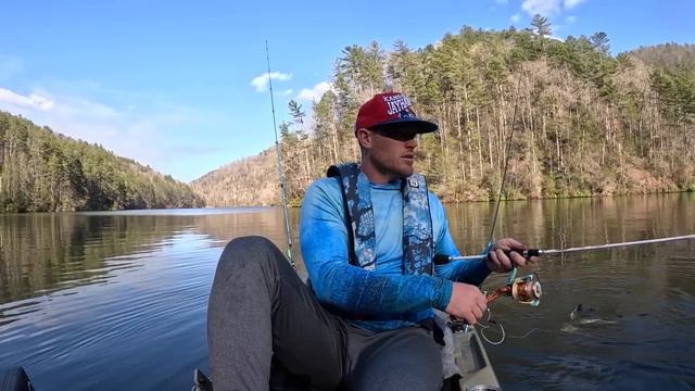 Catching JUMBO BLUEGILL Deep in the Mountains! {Catch Cook Camp} смотреть онлайн