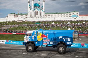 Дрифт «КАМАЗа» на Kazan City Racing-2014