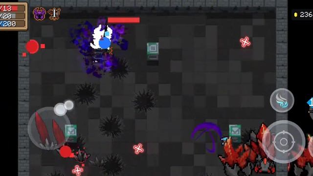 Битва с боссом "Алый краб-гигант" Soul Knight смотреть онлайн