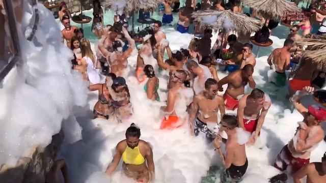 Пенная вечеринка на пляже (David Guetta, Showtek - Your Love)