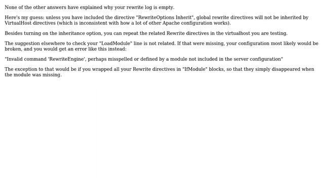 How do I get url rewrites to work on Apache 2.2 on Debian Lenny? (4 Solutions!!) смотреть онлайн