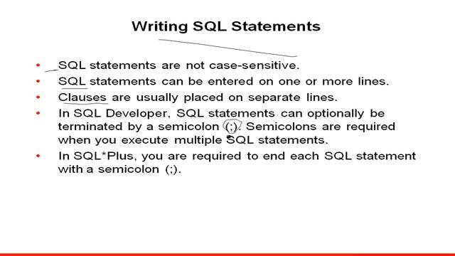 04 -Oracle Sql Arabic Course Basic SELECT statement & Arithmetic Expressions اوراكل ديفيلوبر смотреть онлайн